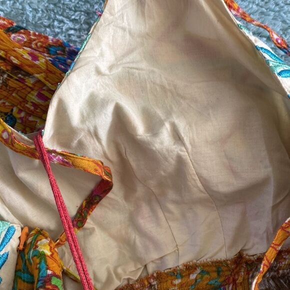 NEW Anthropology Raga Maxi Embroidered Dress - Picture 9 of 12